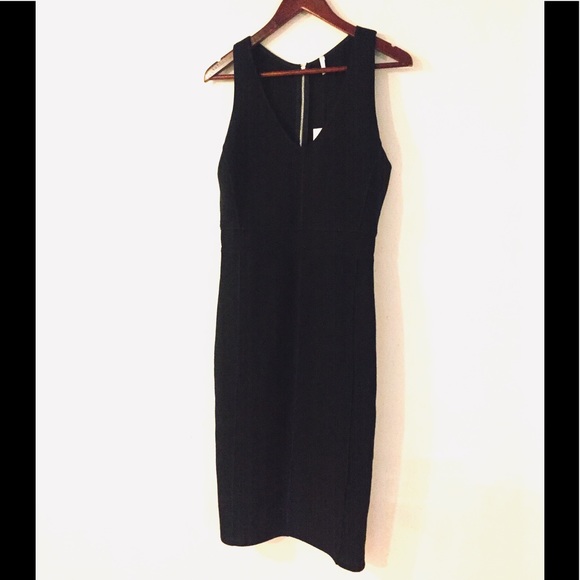 Faith Connexion V-neck Jersey Black Dress - Picture 4 of 9